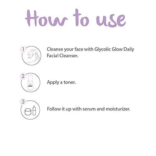 DOT And Key Glycolic Glow Daily Facial Cleanser, 120 ml