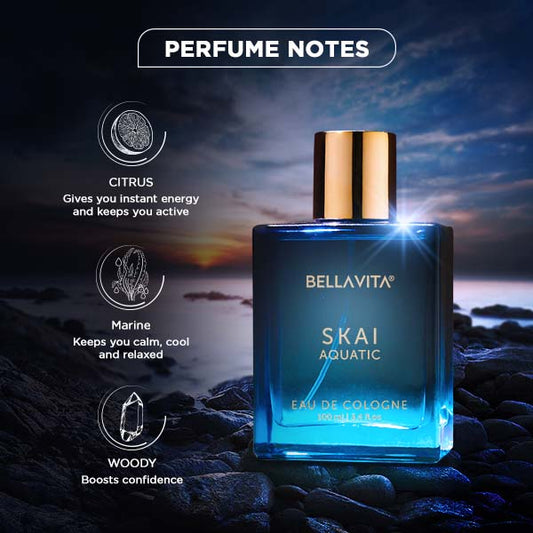 Bella Vita SKAI Aquatic Unisex Perfume - 100ml