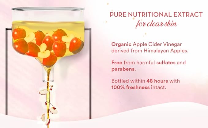 WOW Skin Science Apple Cider Vinegar Face Wash - No Parabens, Sulphate, Silicones & Color (200mL)
