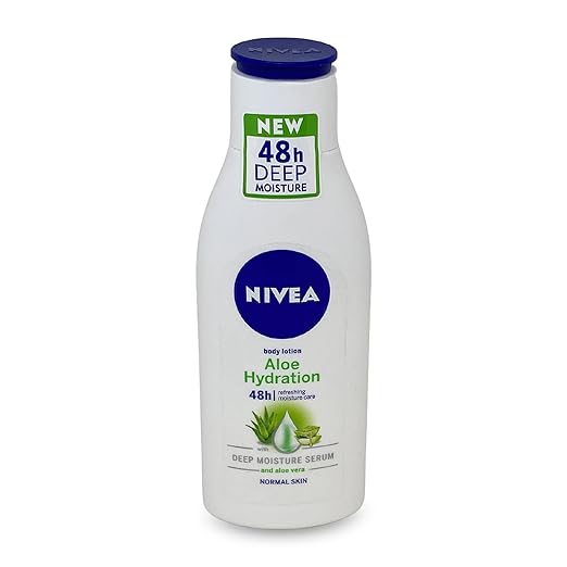 Nivea Body Nourishing Lotion Aloe, 120 ml Pack