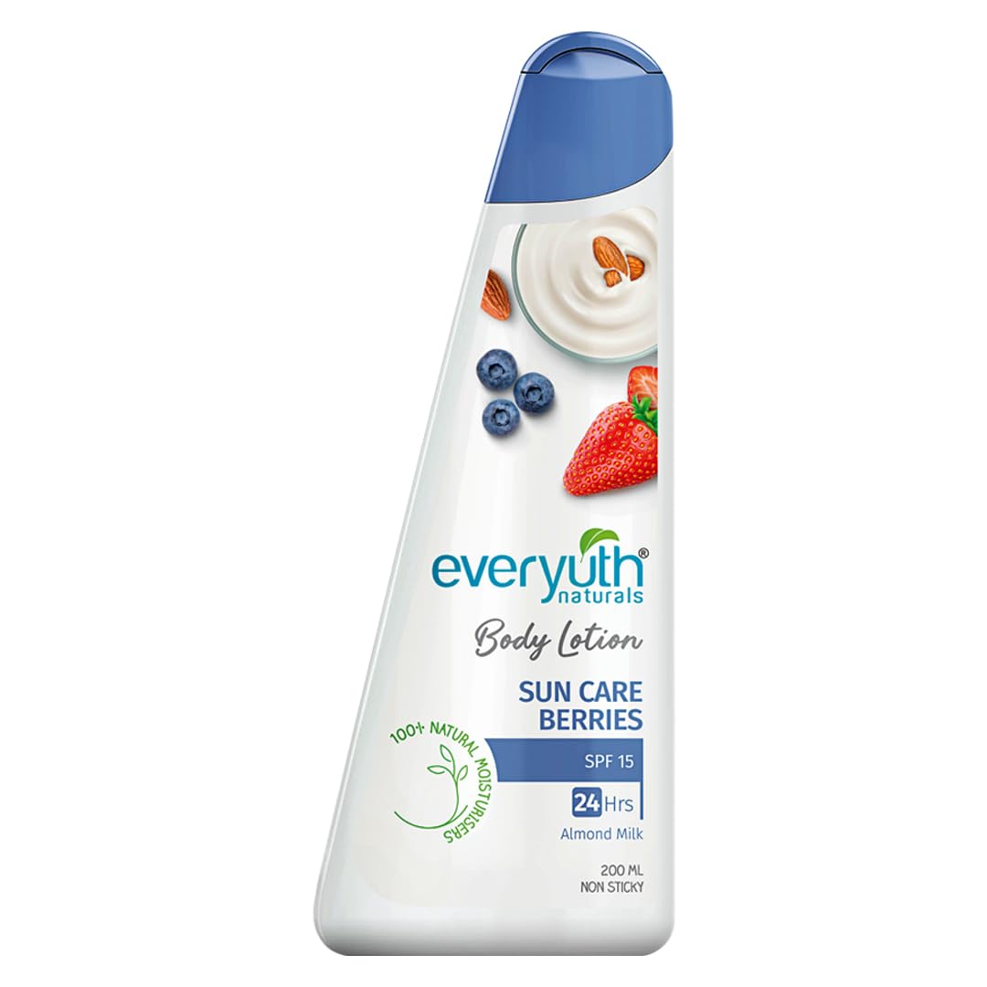 Everyuth Naturals Body Lotion Sun Care Berries 200ml (EN_Berries_200)