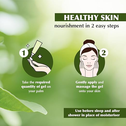 Everyuth Naturals Nourishing Aloe Vera & Cucumber Gel| Protects from Acne, Cuts & Rashes|Refreshing & Soothing Care|Paraben free|For Oily, Dry, Normal, Combination & Sensitive Skin - 100g