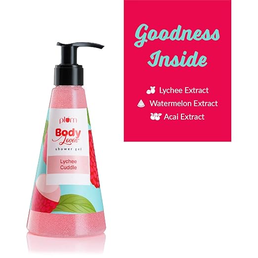 Plum BodyLovin’ Lychee Cuddle Shower Gel 240ml