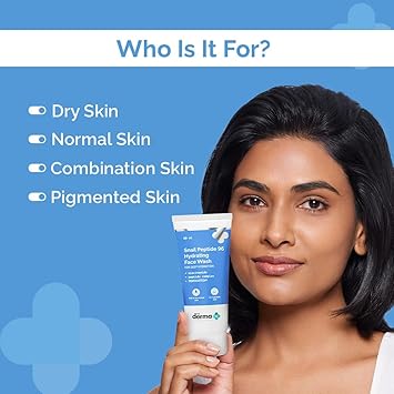 The Derma Co. Snail Peptide 96 Hydrating Face Wash | With Snail Mucin, Niacinamide, Peptide Complex & PENTAVITIN | 2x Hydration With Moisture Lock | Non-Drying Korean Gel Cleanser | Soap Free With Balanced PH - 80ml