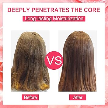 COCOVEL Rose De Mai Parfum Fragranced Shampoo with Natural Rose Extract for Dry and Damaged Hair, Make Hair Looking Fuller, Moisturised And Shiny, Provides Deep Conditioning & Strength, 500ML