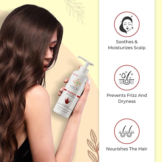 Earthy Essentials Red Aloe Vera Shampoo 200 ML
