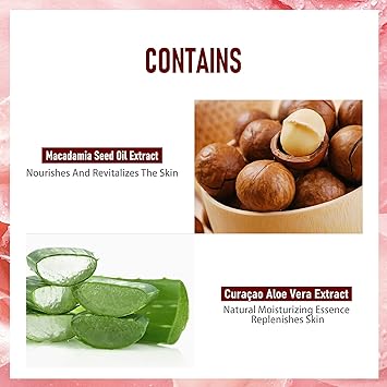 COCOVEL Enchanting Charm Perfumed Shower Gel With Macadamia Ternifolia Seed Oil, Aloe Barbadensis Leaf Juice, Unique Perfume Formula Lasting Taste Skin Conditioners, Improve Skin Texture,380ML