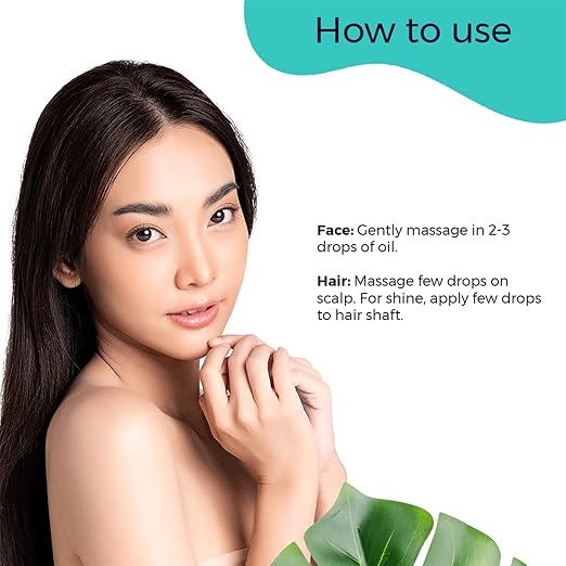 Pilgrim Pure Argan Oil with Jojoba Oil & Maracuja Oil for Healthy Hair, Face, Nails & Skin | Korean Skin Care Products | 100% Safe on All Skin & Hair Types | No Sulphate, Paraben | 15ml