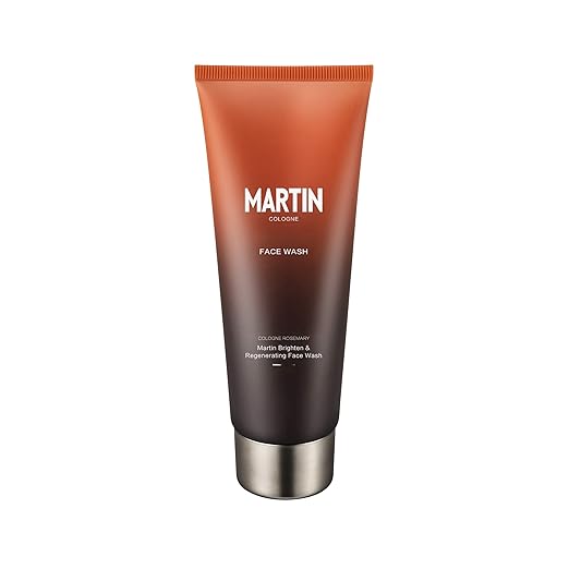 MARTIN 120 ML Oil Control Face Wash for Men Facial Cleanser with Natural Extracts & Antioxidants Removes Blackheads, Spots, Acne