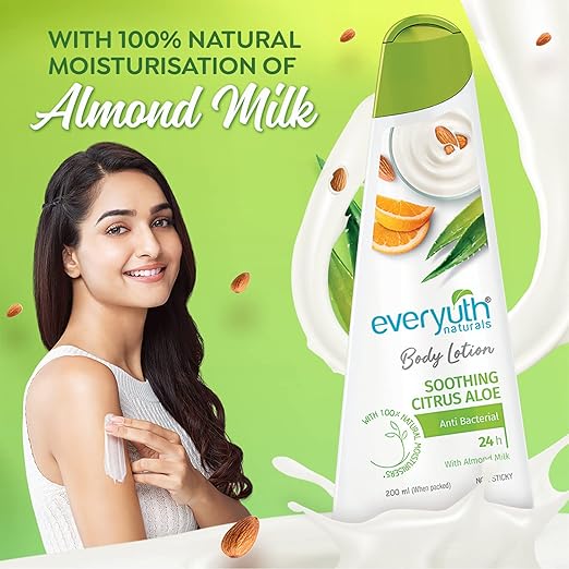 Everyuth Naturals Body Lotion Soothings Citrus Aloe 200ml (EN_Aloe_200)