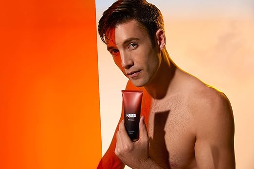 MARTIN 120 ML Oil Control Face Wash for Men Facial Cleanser with Natural Extracts & Antioxidants Removes Blackheads, Spots, Acne