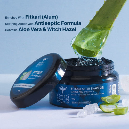 Bombay Shaving Company Fitkari After Shave Gel For Men -100g