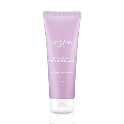 DOT And Key Glycolic Glow Daily Facial Cleanser, 120 ml