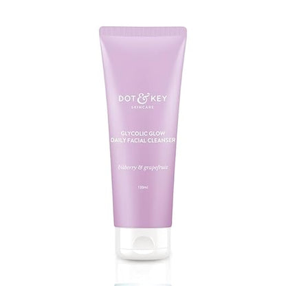 DOT And Key Glycolic Glow Daily Facial Cleanser, 120 ml