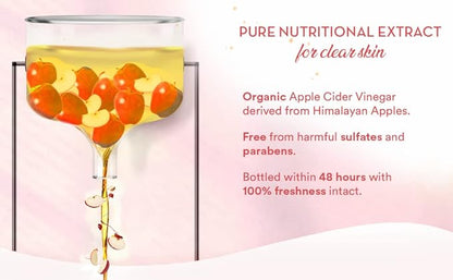 WOW Skin Science Apple Cider Vinegar Face Wash - No Parabens, Sulphate, Silicones & Color (200mL)