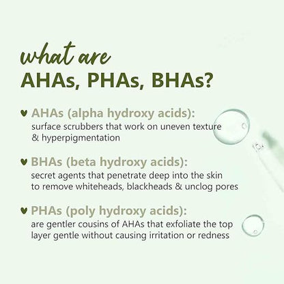 Plum 10% AHA + 5% PHA + 0.5% BHA Chemical Peel with Green Tea