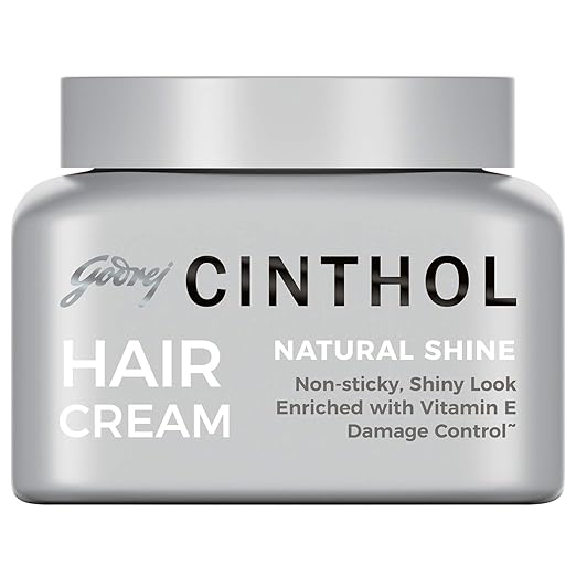 Godrej Cinthol Hair Styling Cream, Natural Shine, 100ml