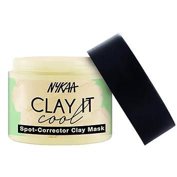 Nykaa Clay Mask-Paraben & SLS/SLES Free with 100% Natural Botanical Extracts (Spot Corrector)