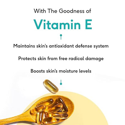 HK VITALS by HealthKart Vitamin E Face Wash for Women & Men, Deeply Cleanses & Brightens Skin, All Skin Types, 100 ml