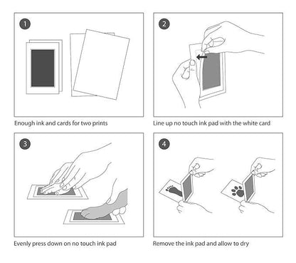 Inkless Baby Hand and Footprint Kit