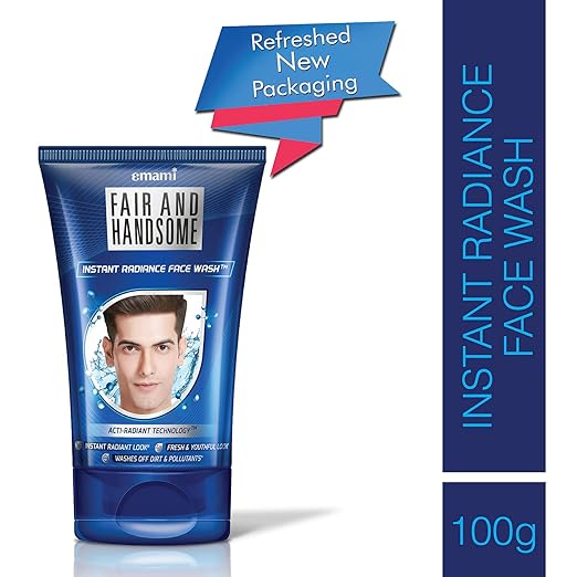 Fair and Handsome Instant Radiance Face Wash, 100g