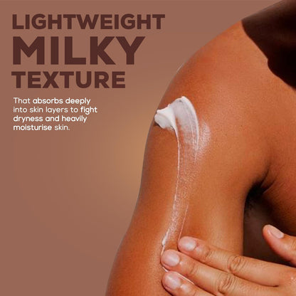 Joy Cocoa Rich Intense Nourishing Body Lotion (400ml) | 24 Hour Nourishment | With Shea Butter & Cocoa Butter | Suitable for Normal to Dry Skin | Non Sticky & Non Greasy Lightweight Body Lotion