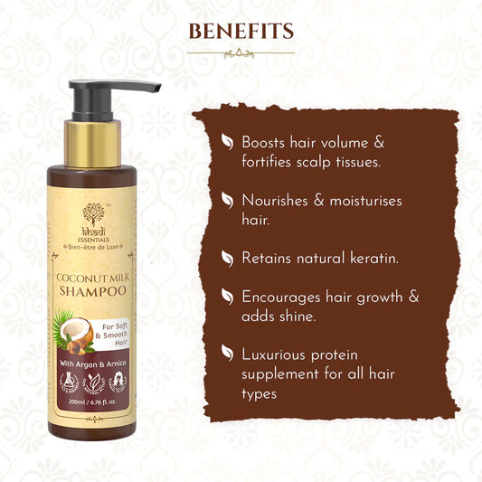 Khadi Essentials Coconut Milk Shampoo , 200ml