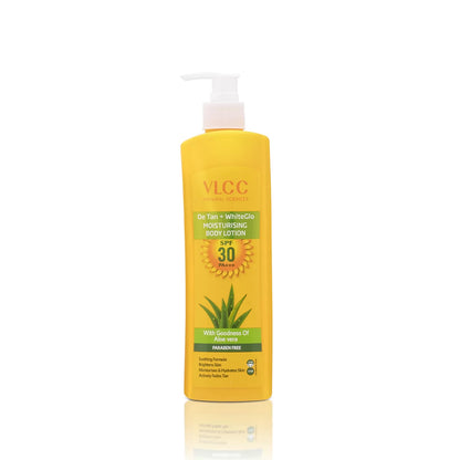 VLCC DeTan + White Glo Moisturising Body Lotion SPF 30 PA+++ - 350 ml